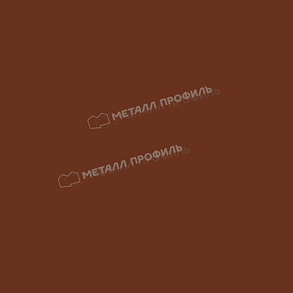 Планка конька плоского простая 115х115х2000 (ПЭ-01-3011-0.45) заказать в Ярославле, по стоимости 785 ₽.